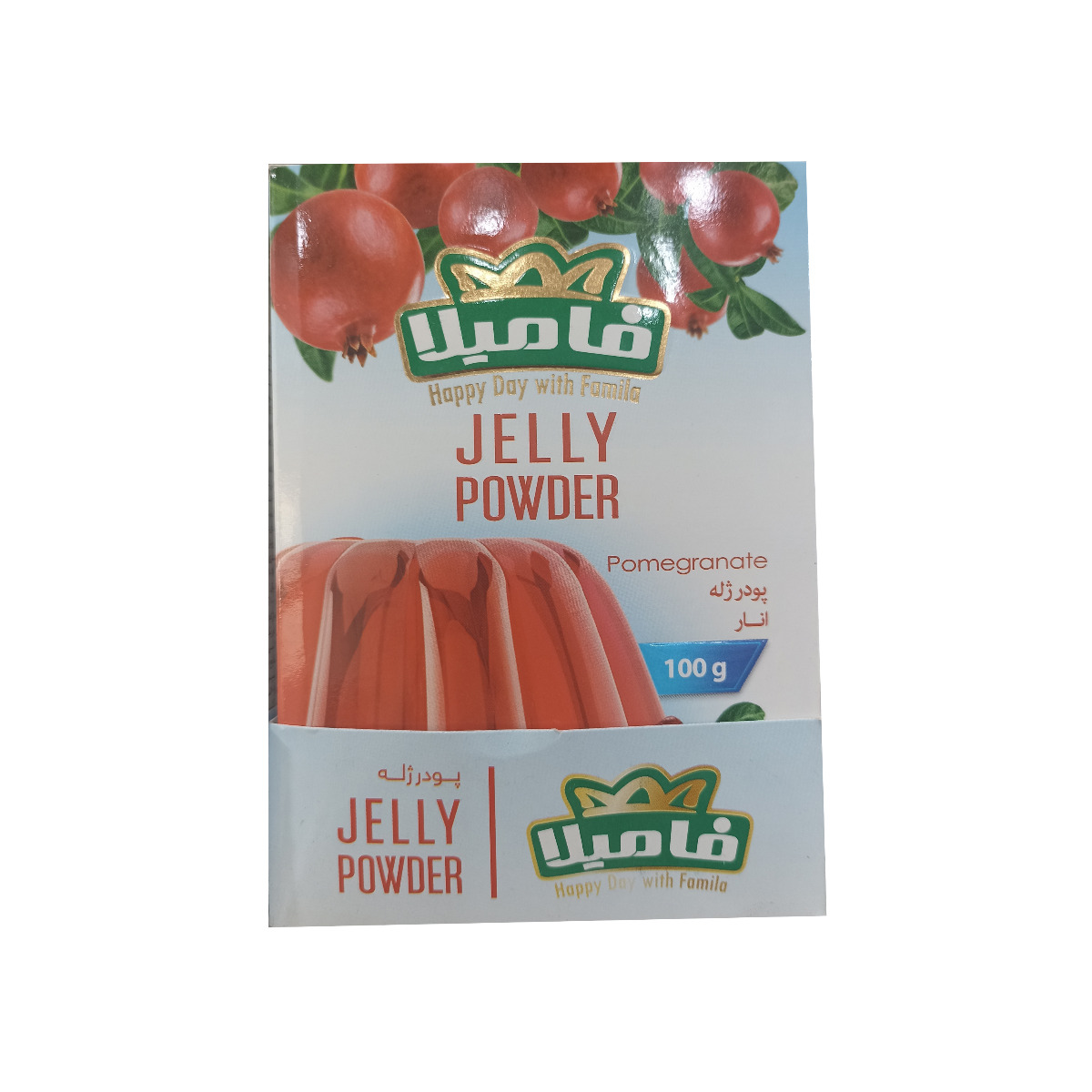 پودر ژله انار فامیلا 100 گرمی
