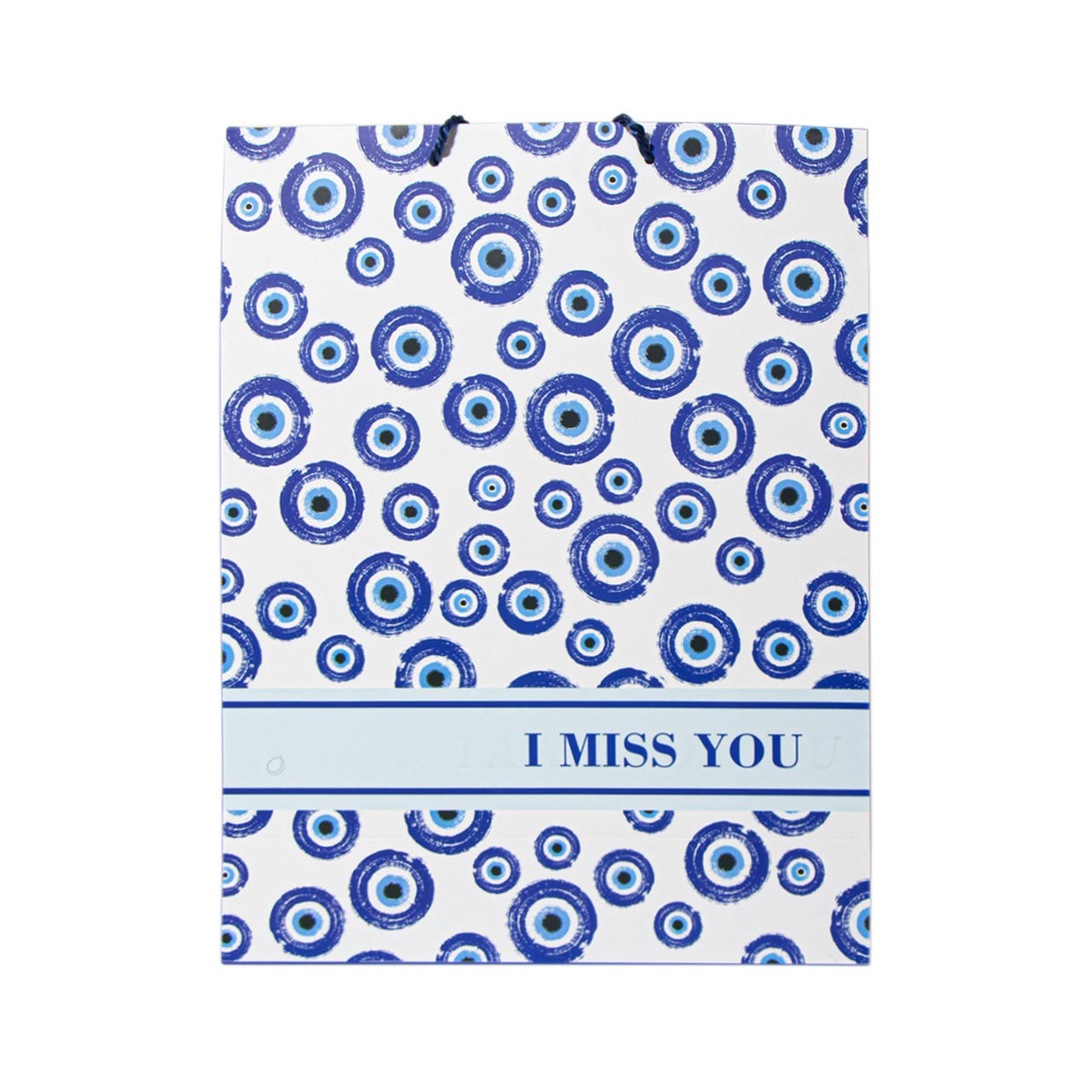 ساک دستی گلاسه طرح چشم نظر 