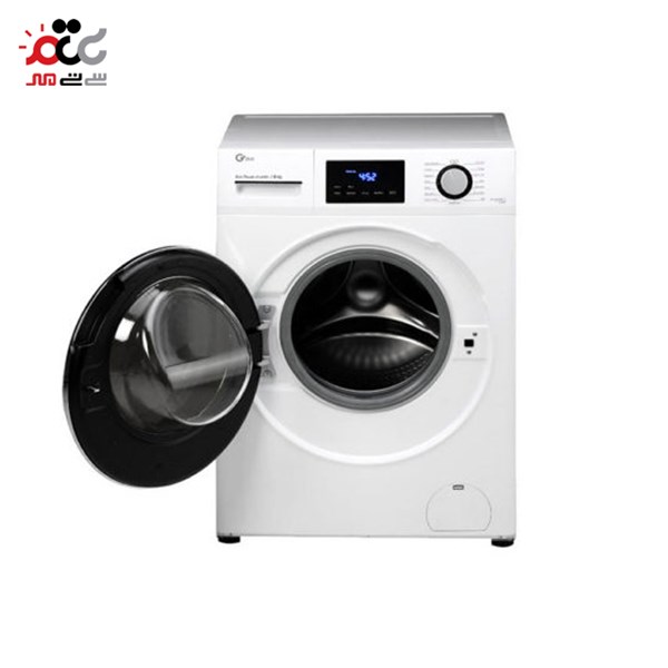 ماشین لباسشویی جی پلاس مدل J8250W ظرفیت 8 کیلوگرم