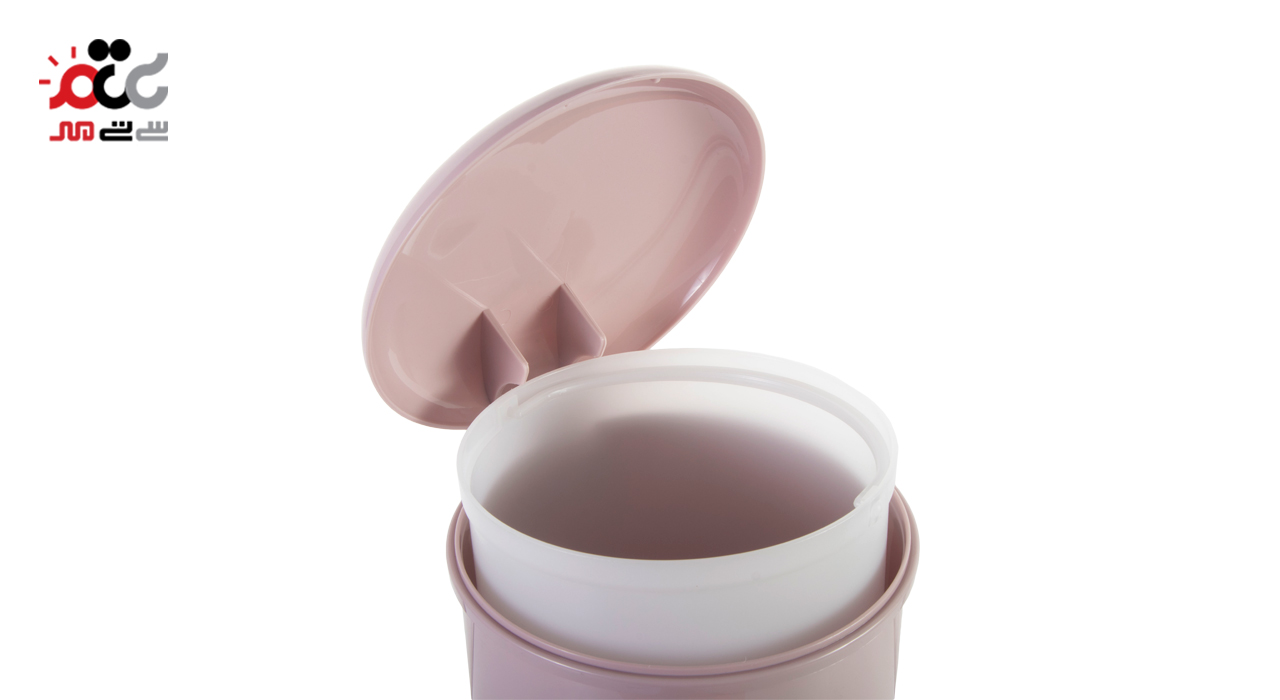 سطل زباله پدالی لیمون مدل گرد 3000 میلی لیتری