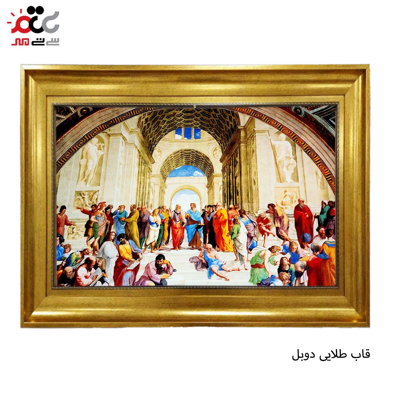 تابلو فرش چاپی طرح رم کد 11091 سایز 70×50 سانتی متری