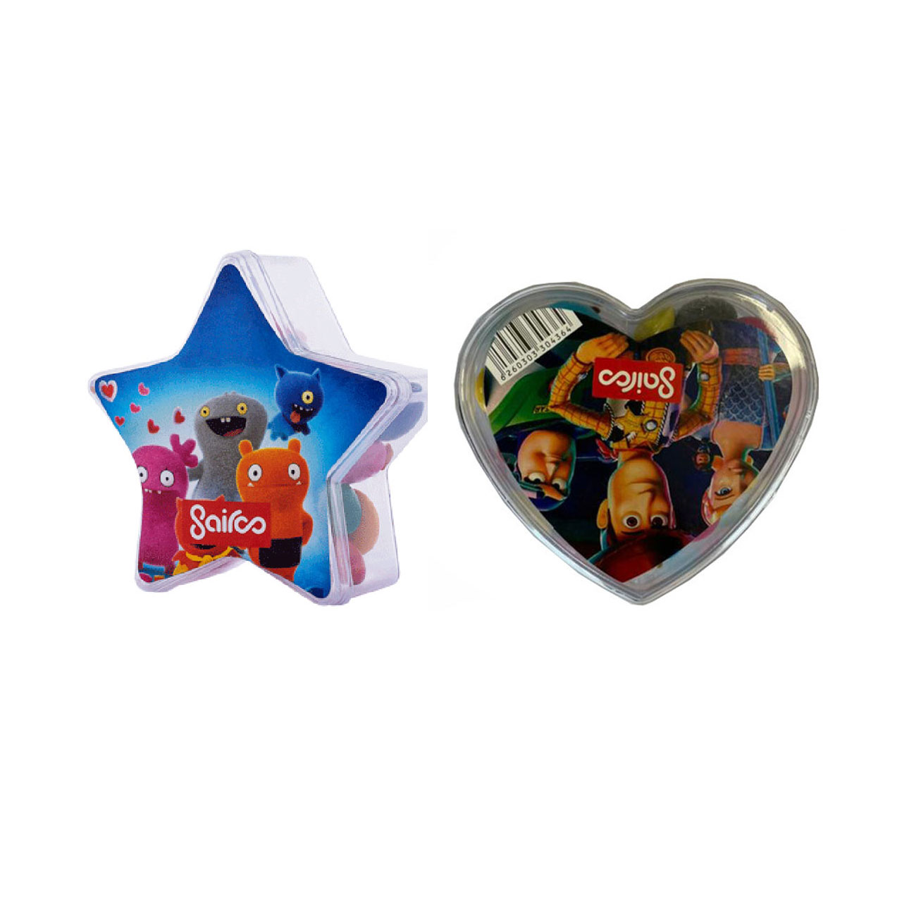 دراژه کاکائویی قلب و ستاره سایرو 40 گرمی