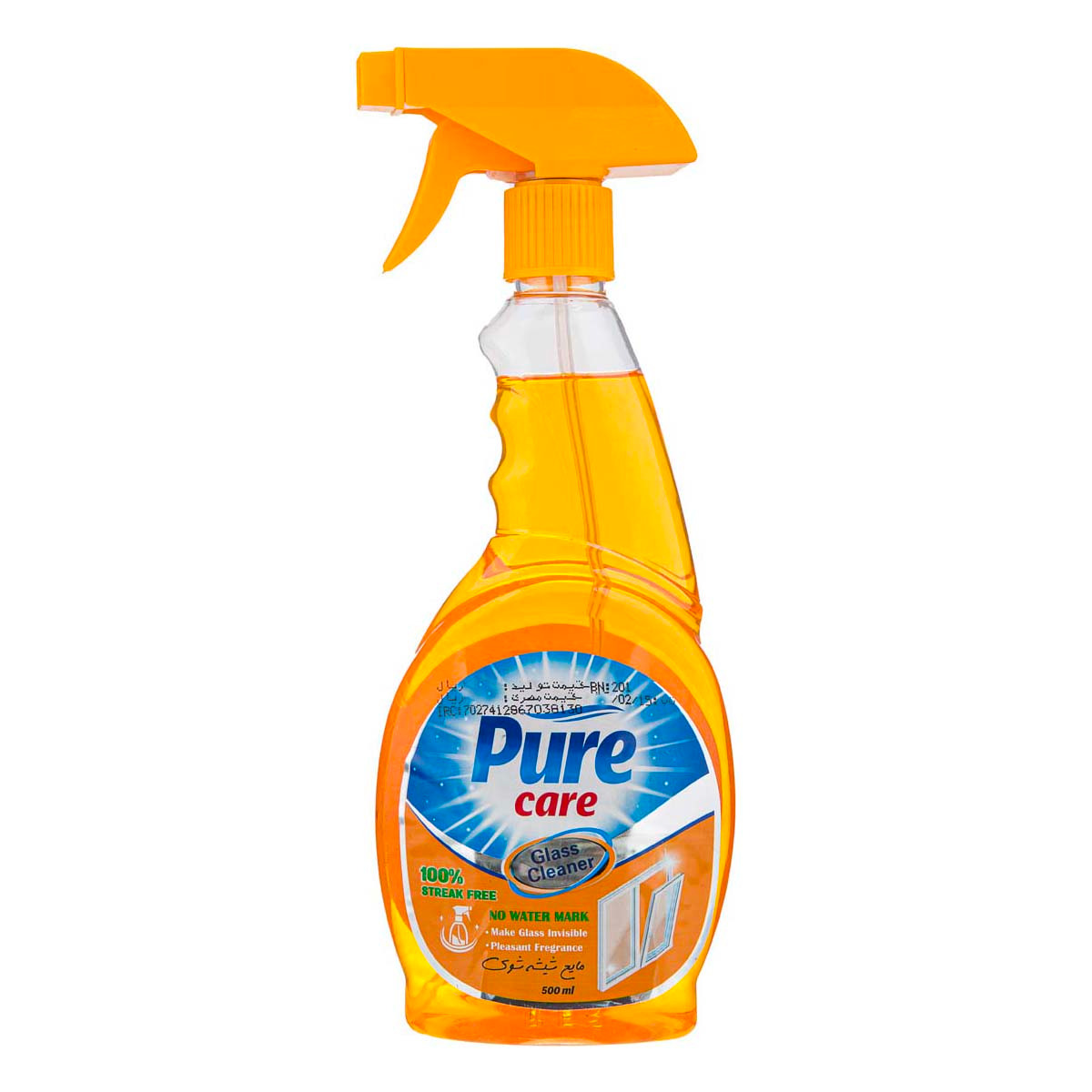 شیشه پاک کن نارنجی پیورکر 500 گرمی