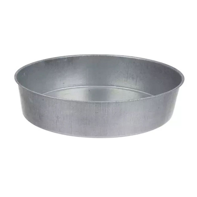 قالب کیک گالوانیزه موج مدل دایره کوتاه قطر 31 سانتی متری