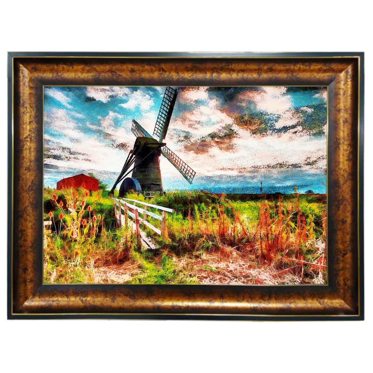 تابلو فرش با زیبا ترین قاب