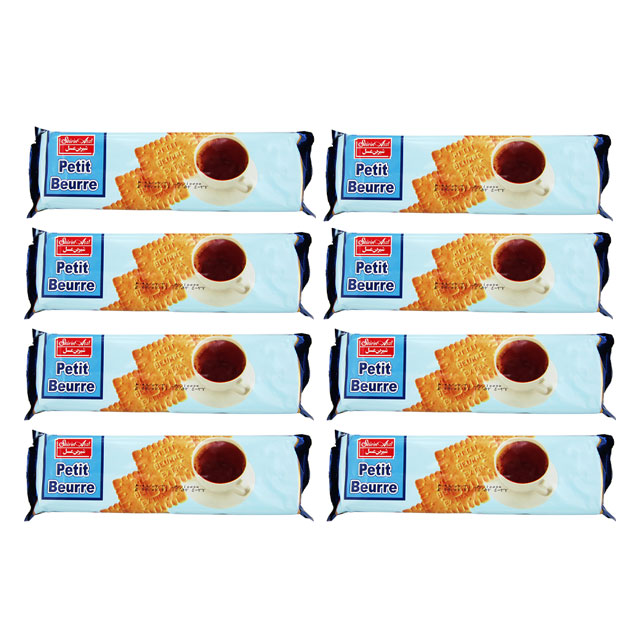 بیسکویت شیری پتی بور شیرین عسل 26 گرمی بسته 60 عددی