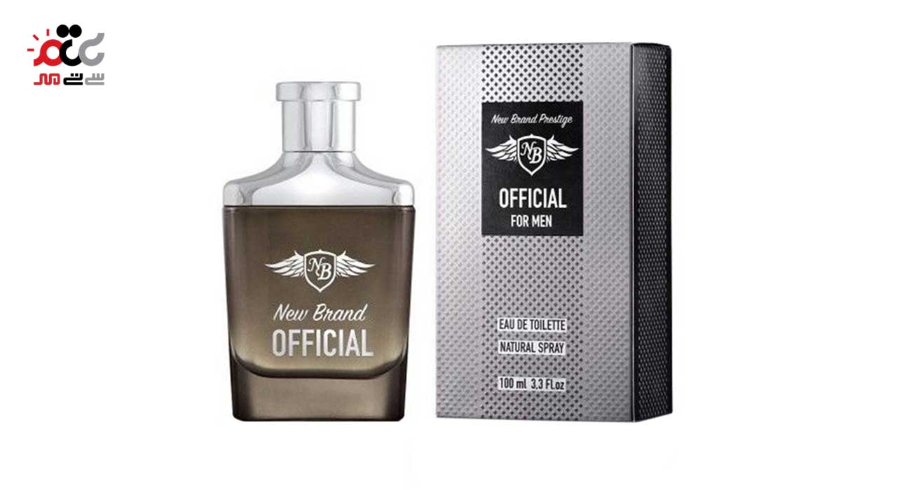 ادو تویلت مردانه نیو برند مدل آفیشال 100 میلی لیتری