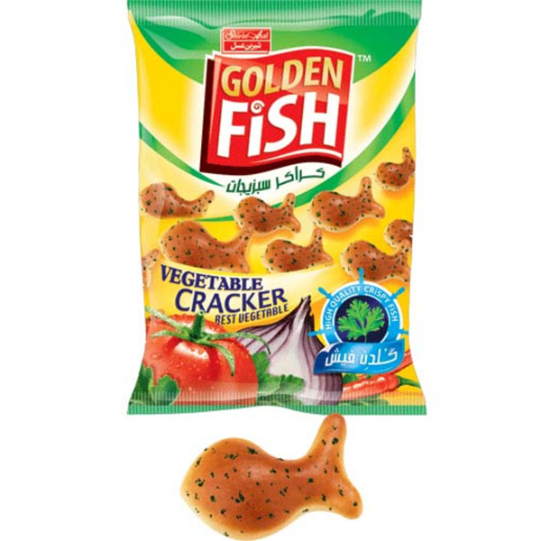 کراکر ماهی با طعم سبزیجات شیرین عسل 70 گرمی