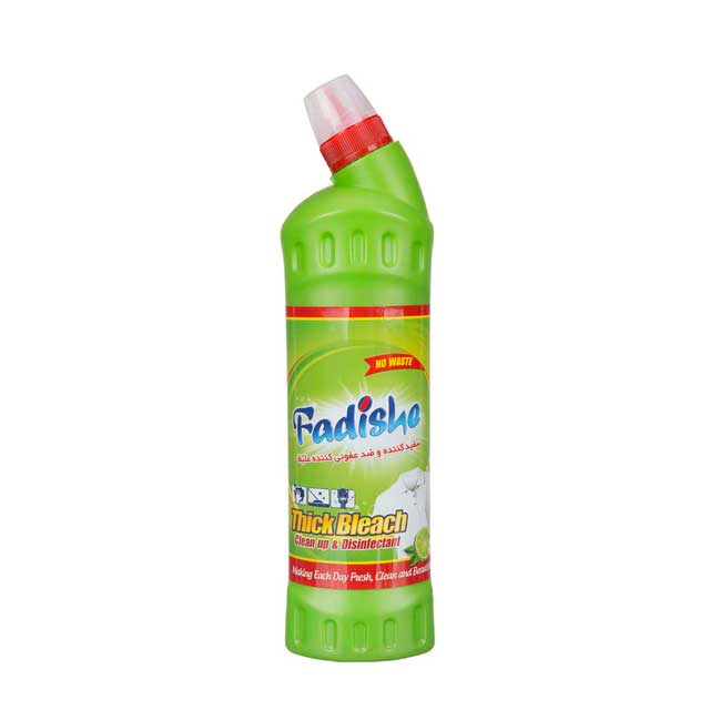 مایع سفید کننده و ضد عفونی کننده فدیشه مدل Green Lemon حجم 750 میلی لیتری
