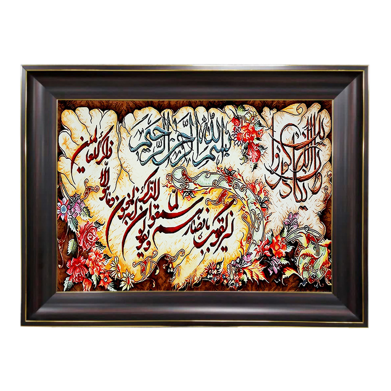 تابلو فرش چاپی طرح وان یکاد کد 15024 سایز 40×60 سانتی متری