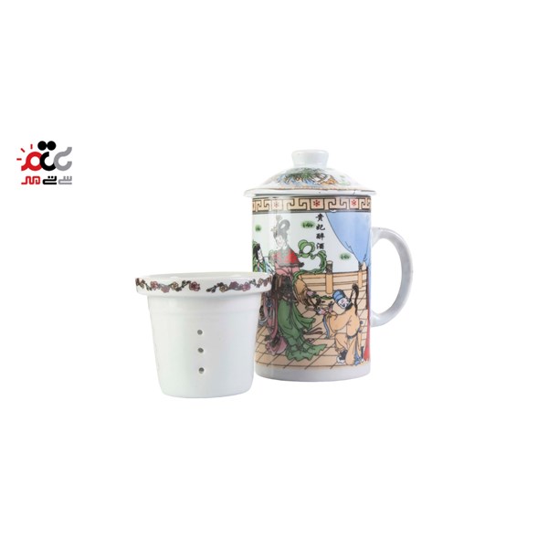 لیوان دمنوش ساز سرامیکی