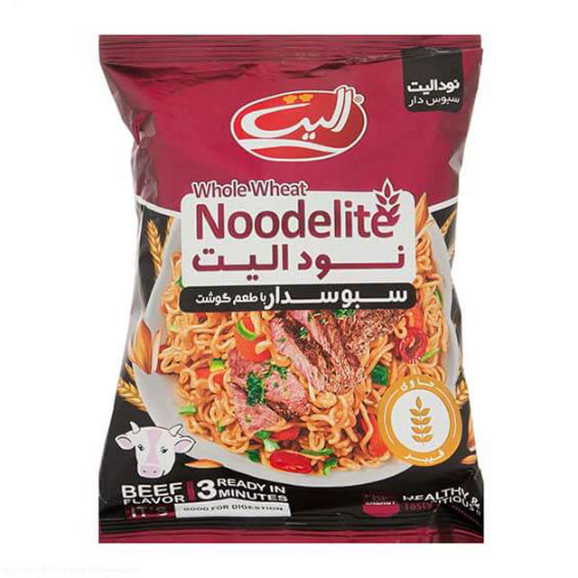 نودالیت سبوسدار گوشت الیت 75 گرمی