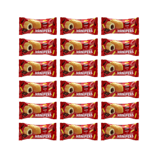 کیک وانیلی با مغز کرم کاکائو هانیپرز 