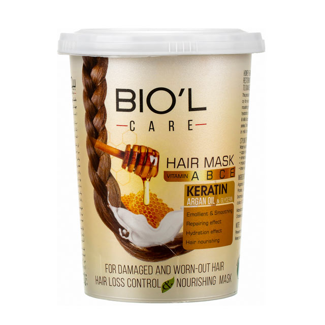 ماسک مو شیر و عسل بیول 500 میلی لیتری