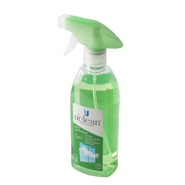 خرید شیشه پاک کن یوکلین سبز 500 میلی لیتر