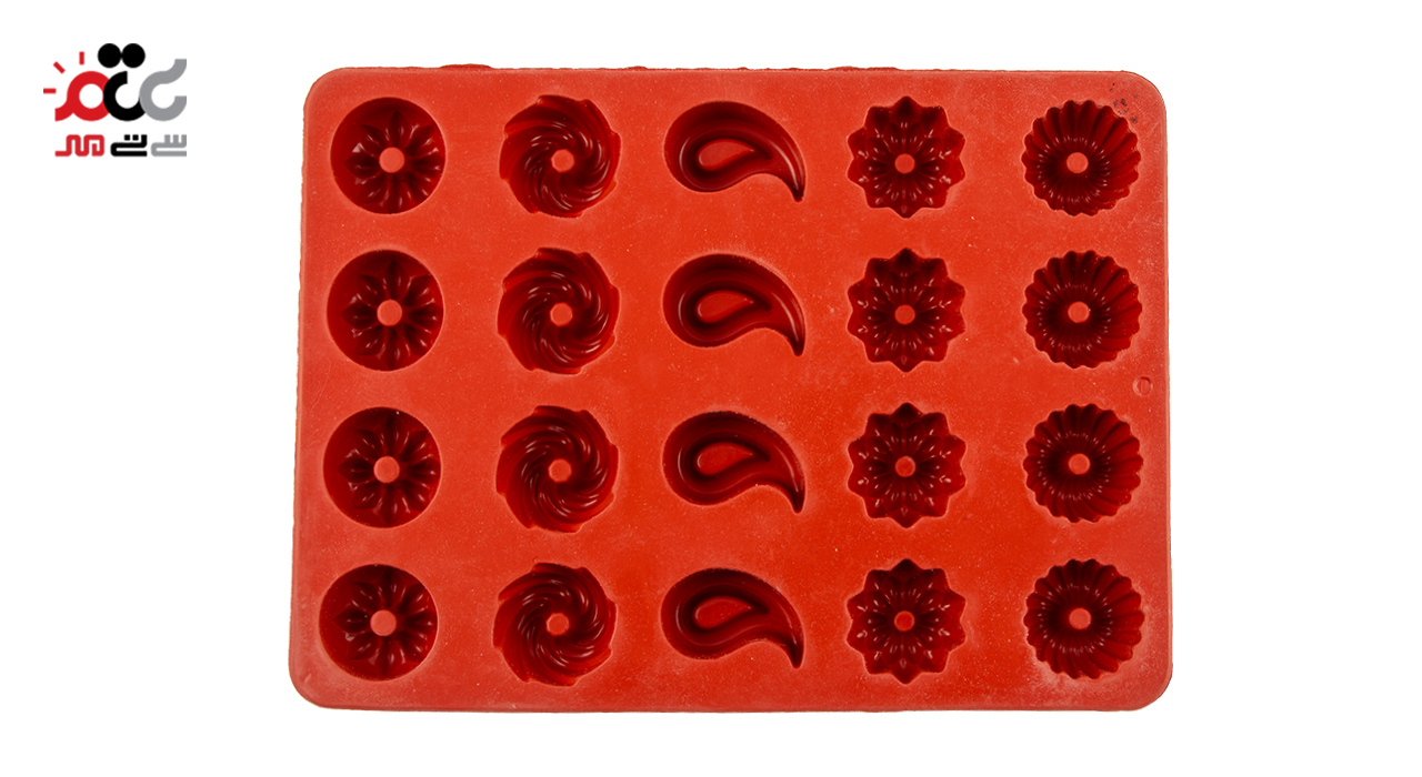 قالب ساوارین سیلیکونی سورناپارت مدل 5 طرح 20 عددی