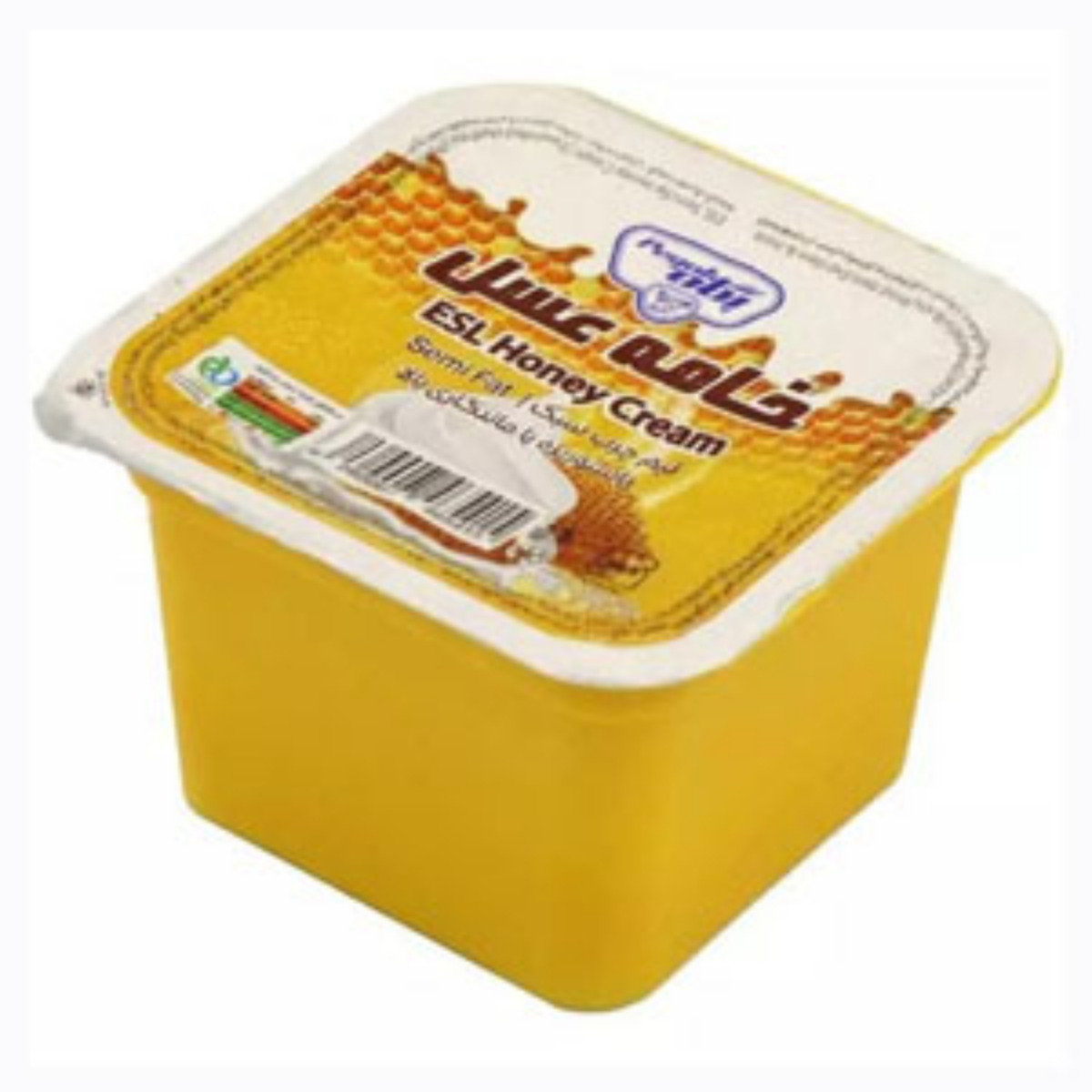 خامه عسل چهارگوش پگاه 100 گرمی