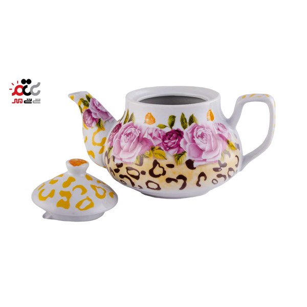 ست کتری و قوری طرح گل کد 3219