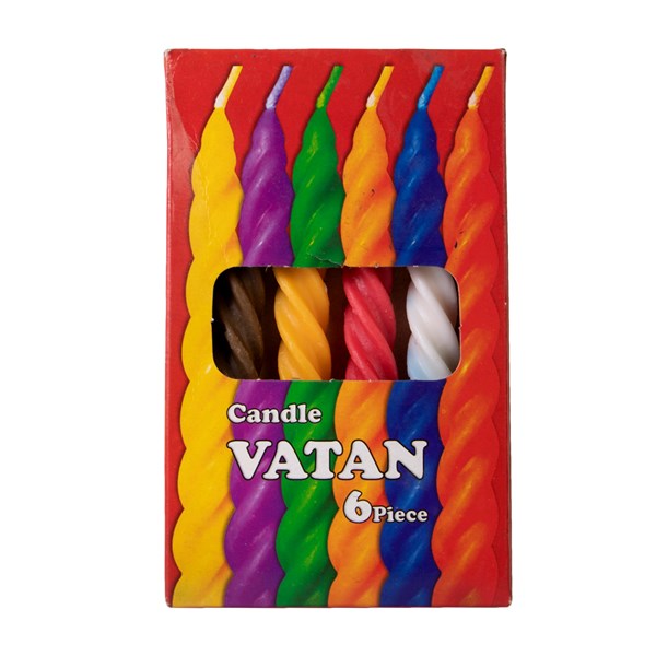 شمع وطن بسته 6 عددی