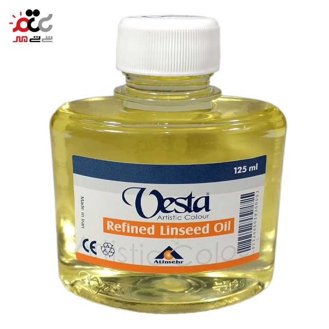 ارزانترین روغن بزرک وستا مدل refined linsed oil