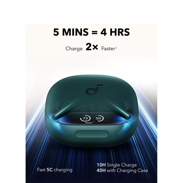 ایربادز بی سیم ANKER مدل Liberty 4 Pro A3954H61 - سبز (گارانتی 18ماهه حافظه طلایی ایستا)