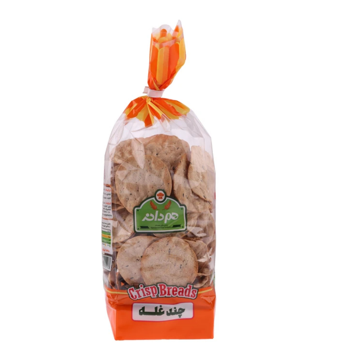 نان خشک چیپسی چند غله هم دانه 230 گرمی