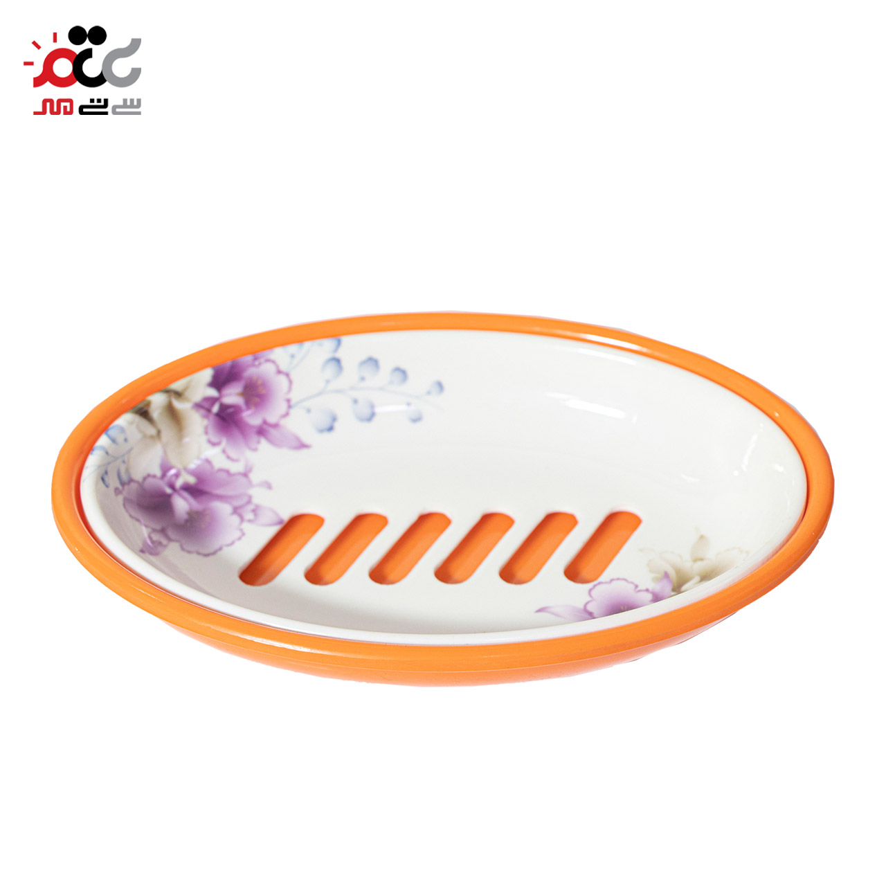 جا صابونی طرح گل دار