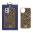 قاب Original Swarovski مدل Apple iPhone 11 - طلایی (پک دار)