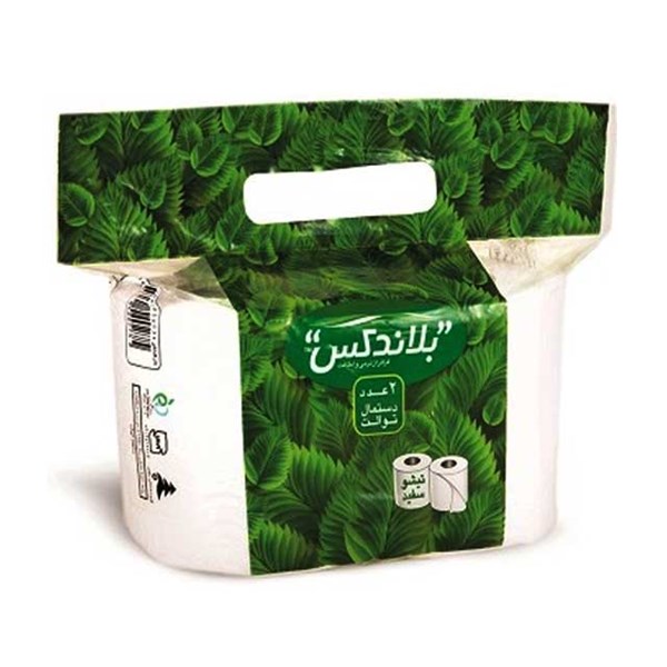 دستمال توالت بلاندکس 2 عددی