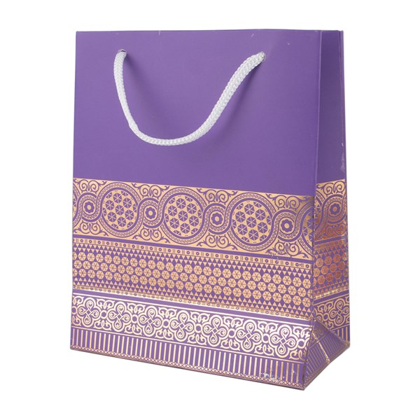 ساک هدیه مقوایی آذین سایز 14×17 سانتی متر