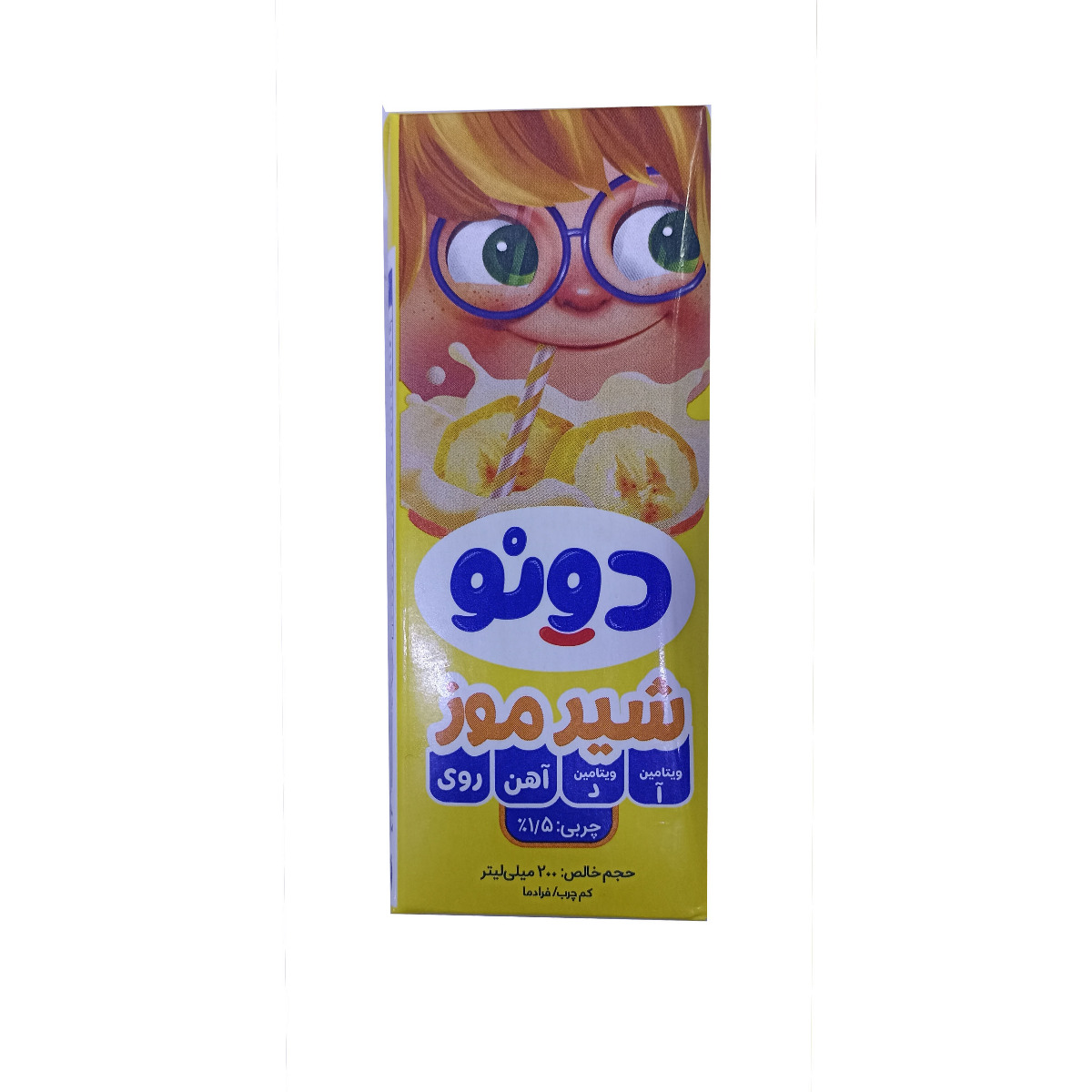 شیر موز مخصوص کودکان لیف دونو 200 میلی لیتری