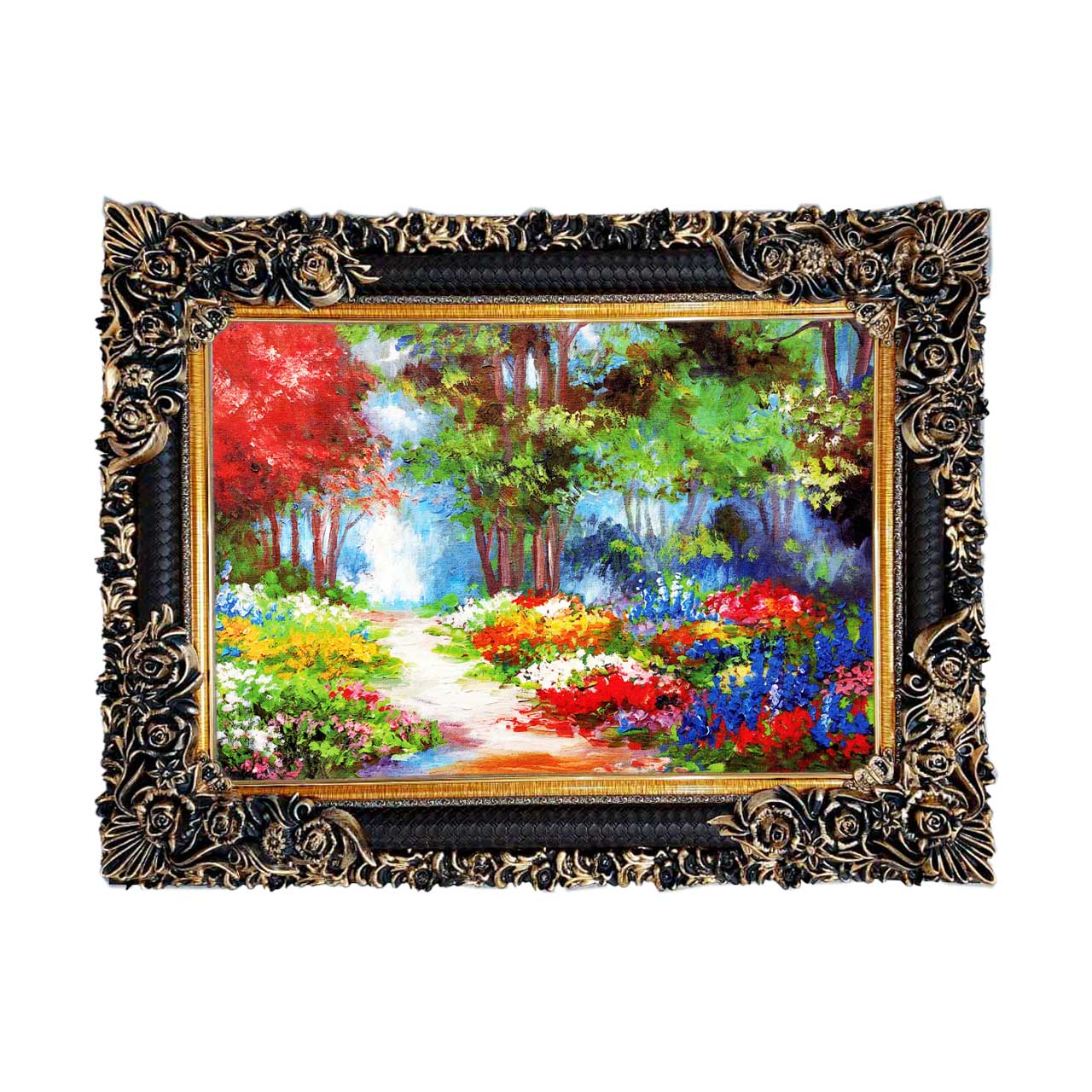 تابلو فرش با زیبا ترین قاب