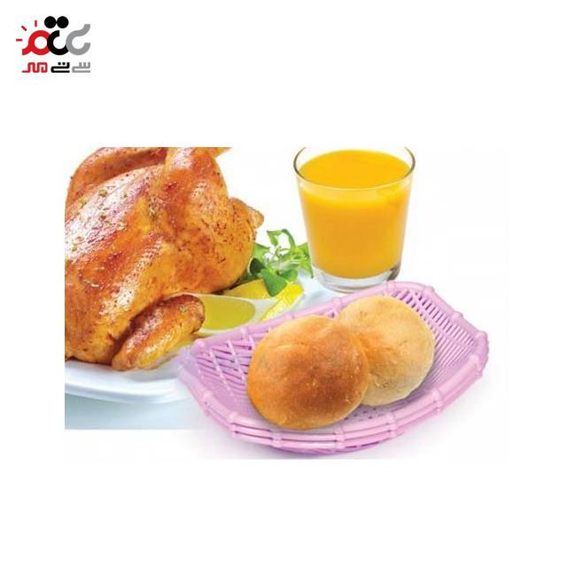 سبد نان و سبزی بیضی 3 عددی لیمون کد 15235