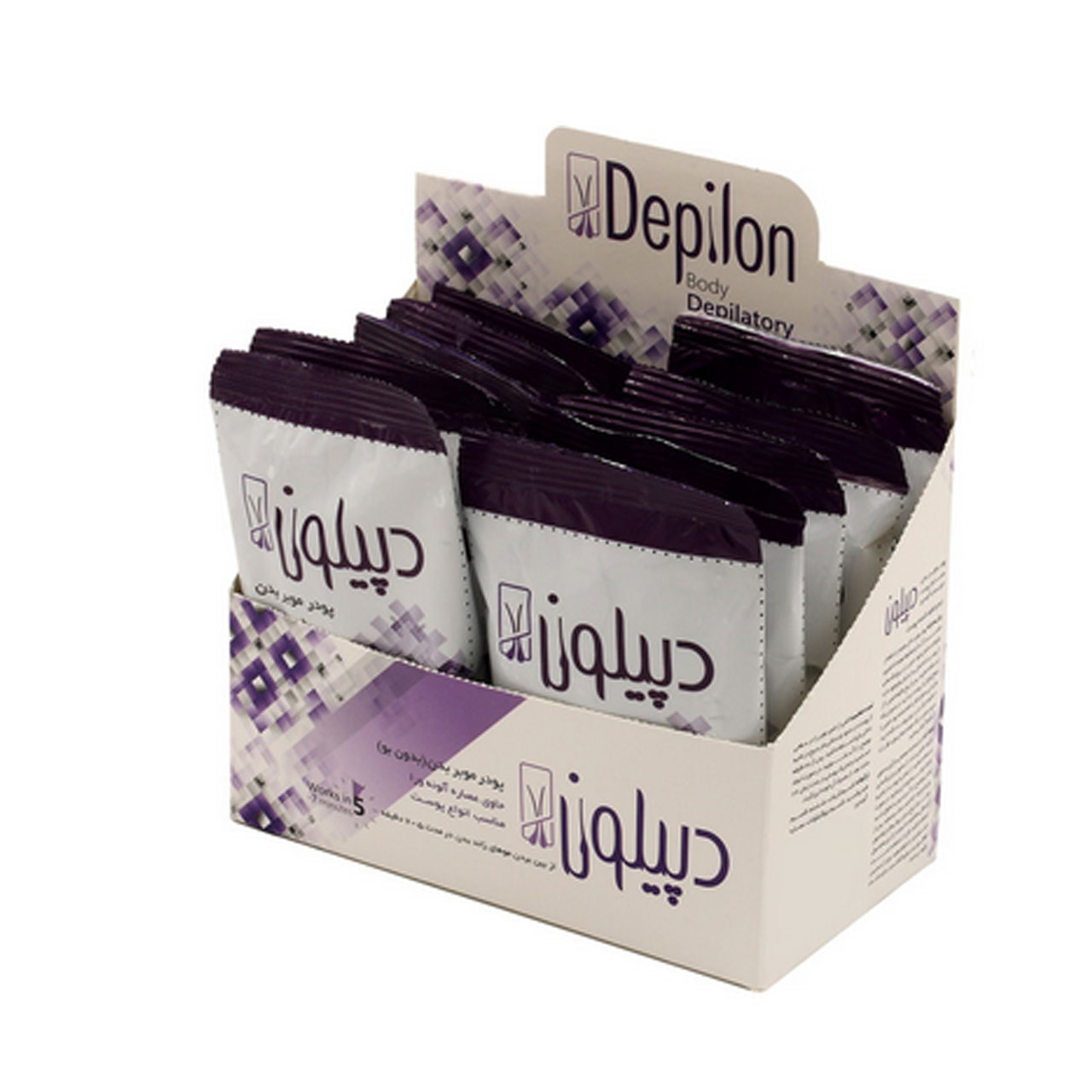 پودر موبر دپیلون مدل آلوئه ورا 10 عددی