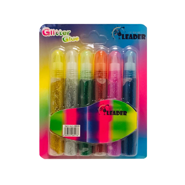 چسب مایع اکلیلی لیدر 6 رنگ