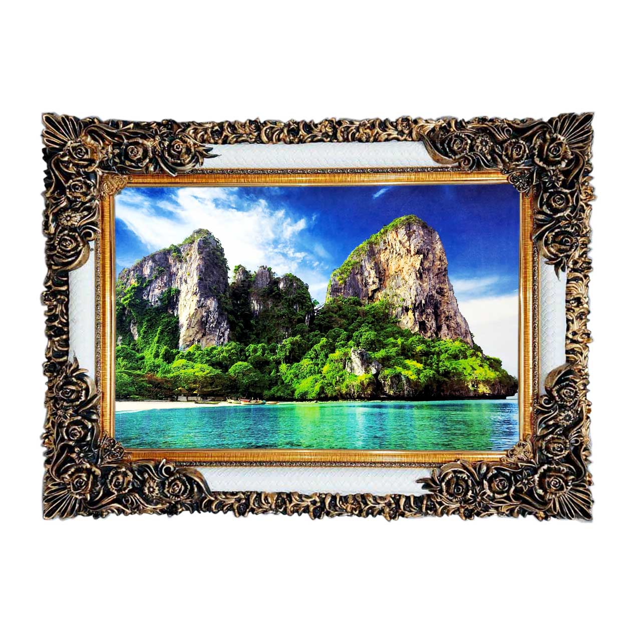 تابلو فرش با زیبا ترین قاب