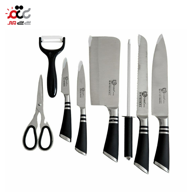 سرویس چاقو آشپزخانه 9 پارچه فوما مدل FU-533