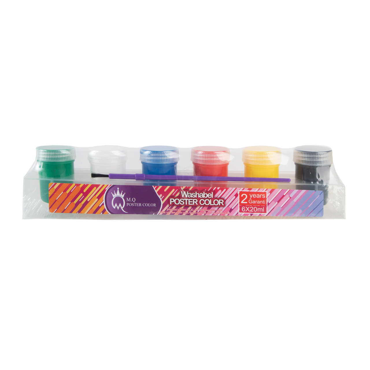 گواش 6 رنگ ام کیو کد 0102