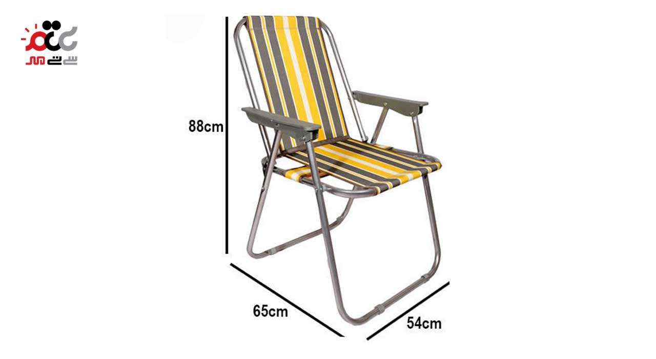 صندلی مسافرتی تاشو هفت فنره مدل ساحلی