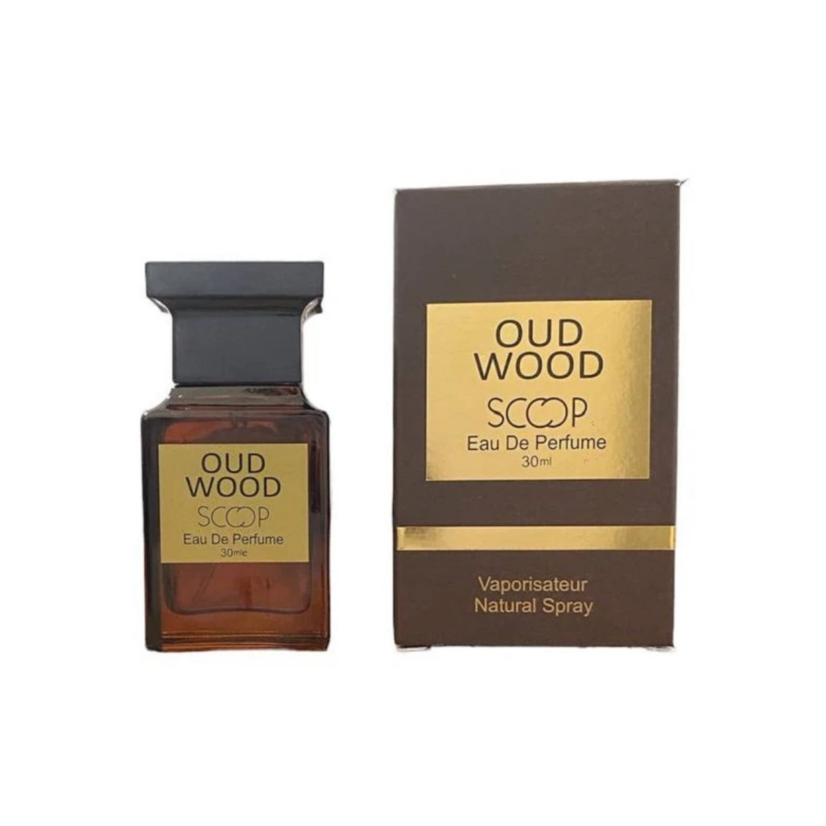 عطر جیبی اسکوپ مدل تام فورد عود وود حجم 30 میلی لیتری