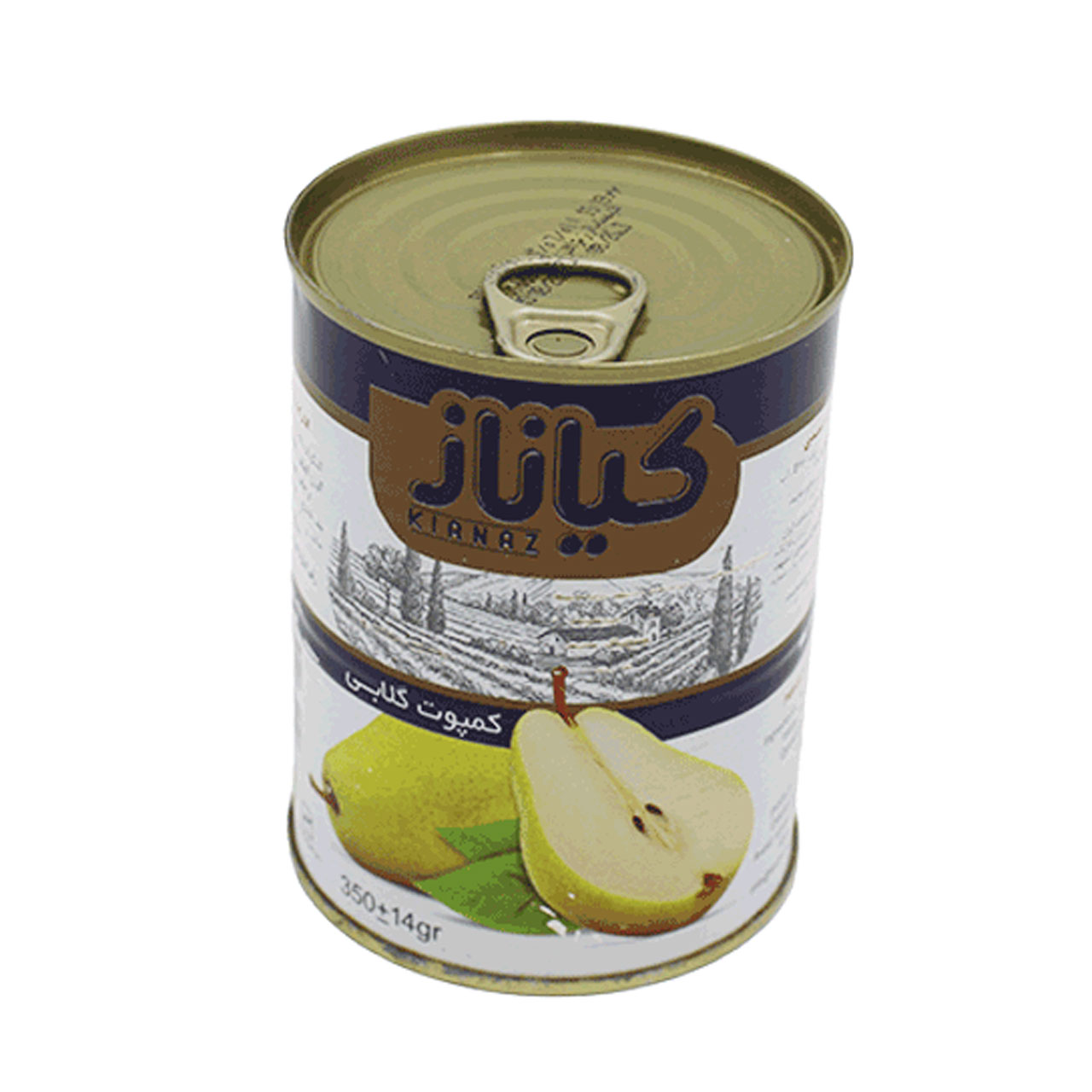 کمپوت گلابی کیاناز 350 گرمی