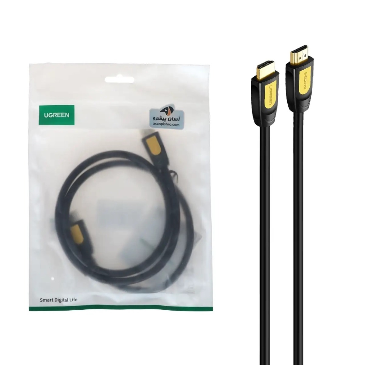 کابل یک متری UGREEN HDMI مدل HD101 - مشکی(10115)