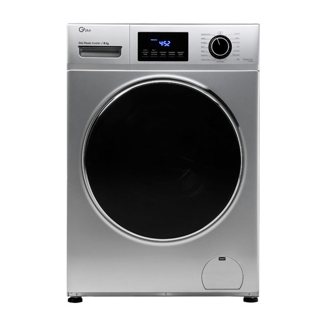 ماشین لباسشویی جی پلاس مدل J8470S ظرفیت 8 کیلوگرم