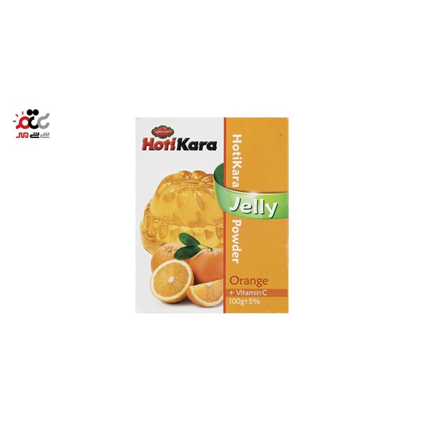پودر ژله پرتقالی هاتی کارا 100 گرمی