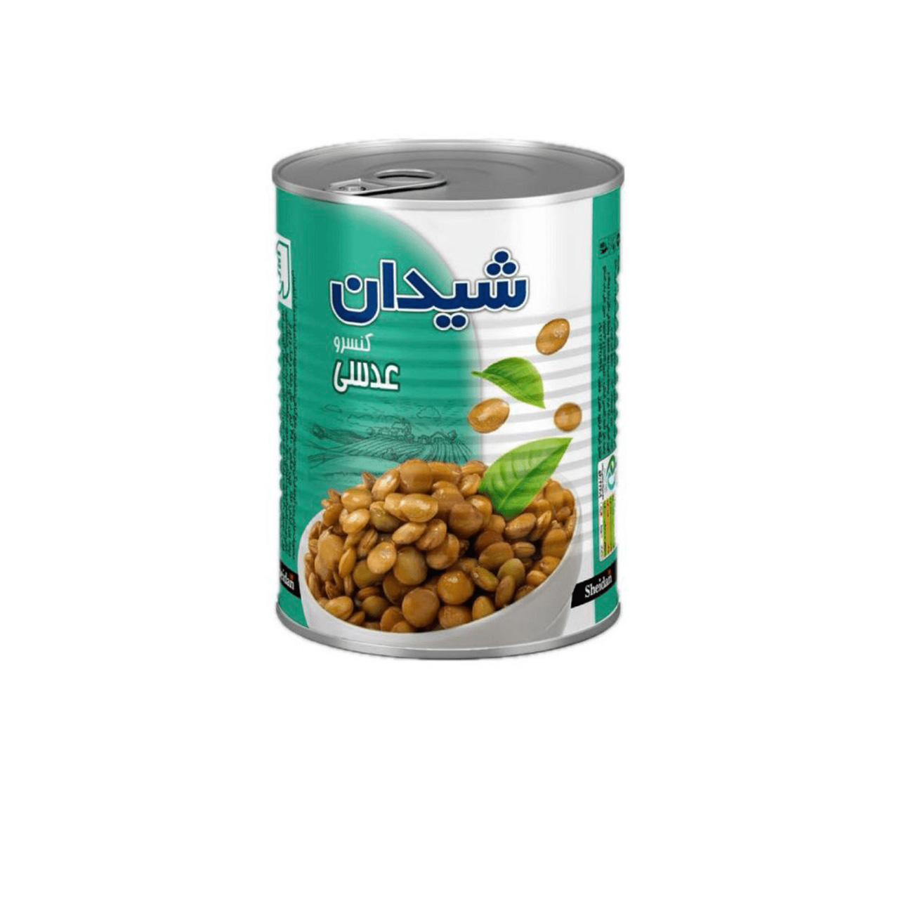 کنسرو عدسی شیدان 380 گرمی