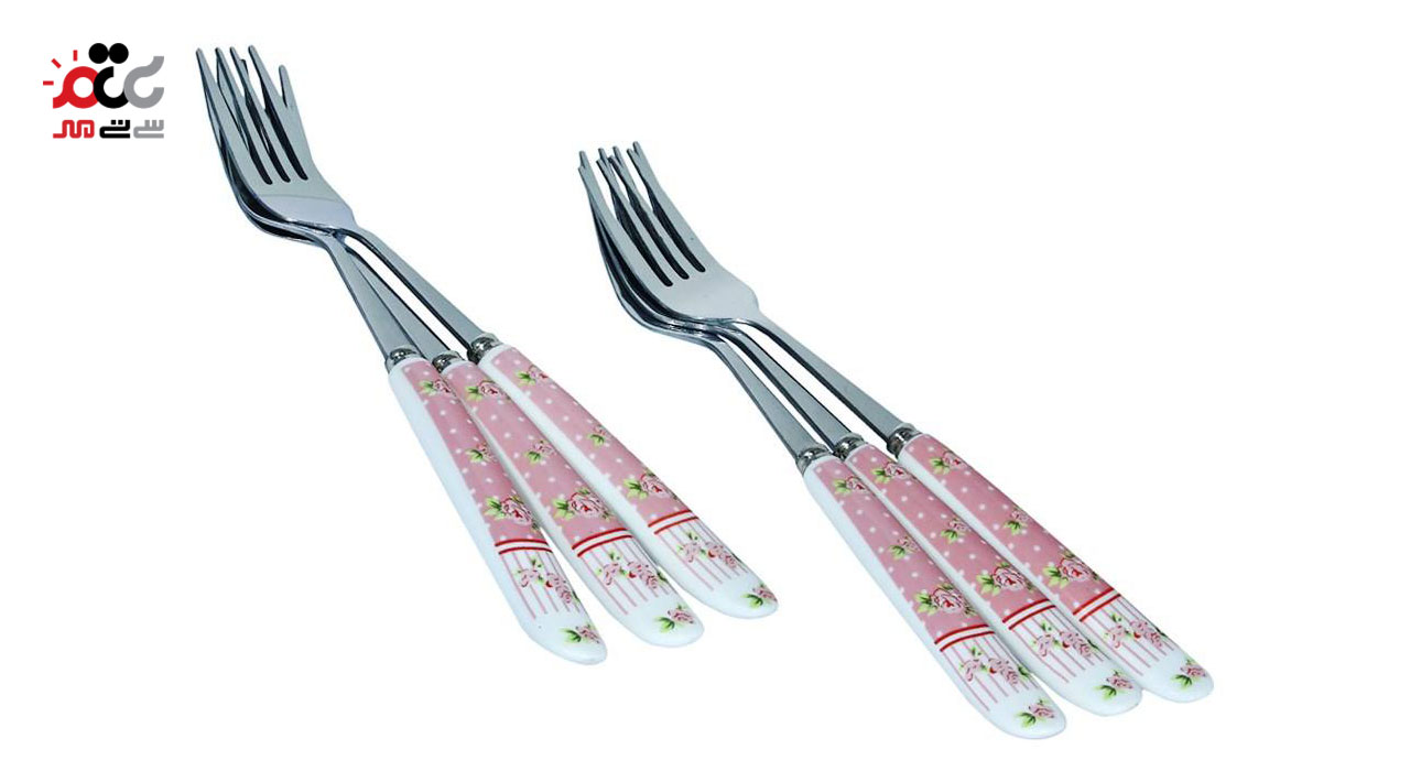 چنگال غذا خوری طرح آنجل مجموعه 6 عددی