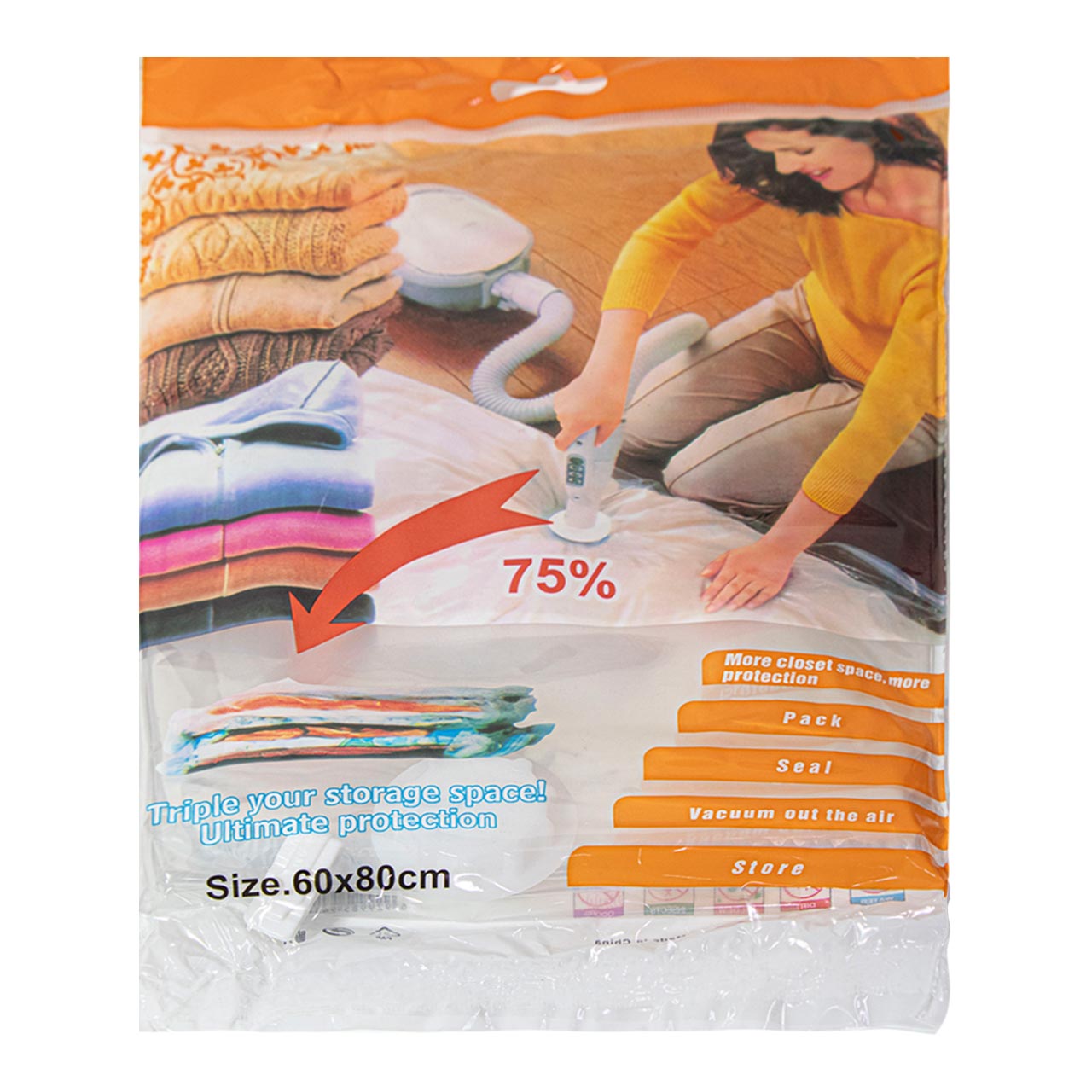 کیسه وکیوم مدل 130×90 سانتی متر