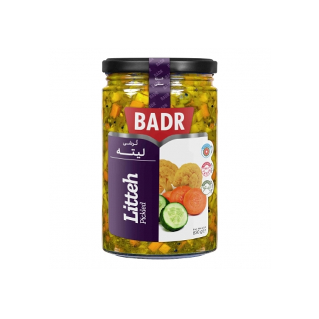 خرید ترشی لیته بدر 630 گرمی