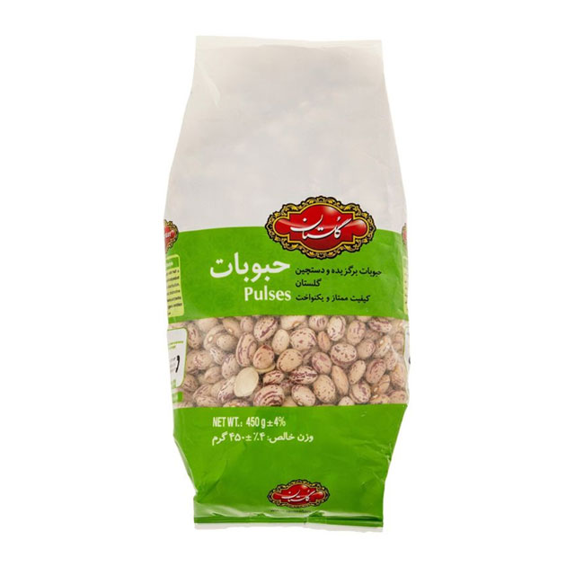 لوبیا چیتی گلستان 450 گرمی