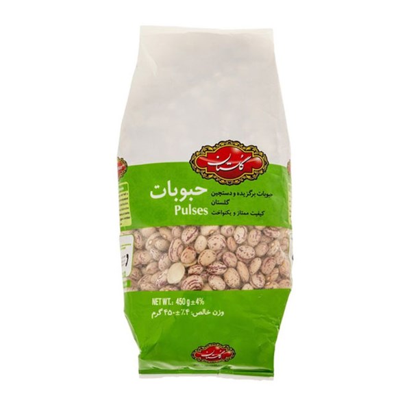 لوبیا چیتی گلستان 450 گرمی